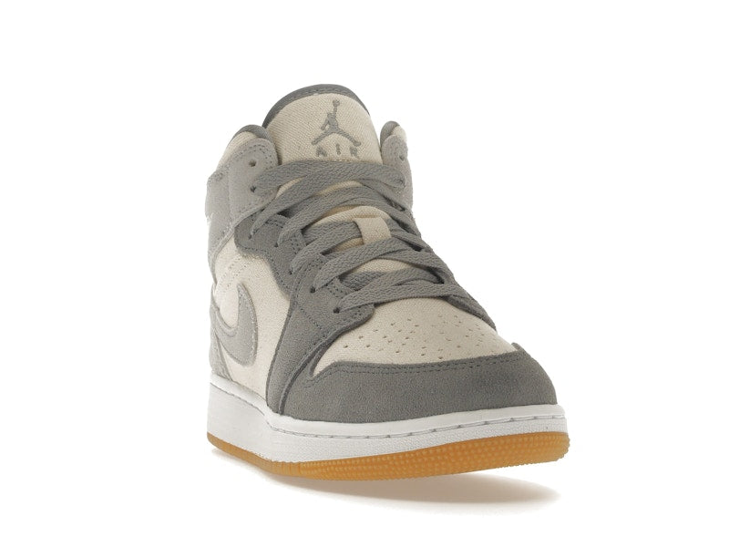 Jordan 1 Mid SE Coconut Milk Particle Grey (GS)