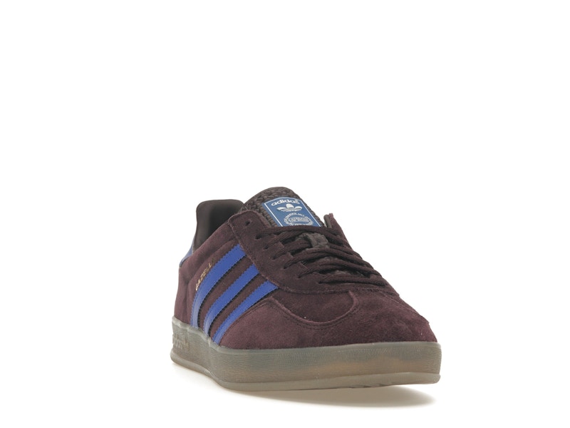 adidas Gazelle Indoor Shadow Maroon Semi Lucid Blue