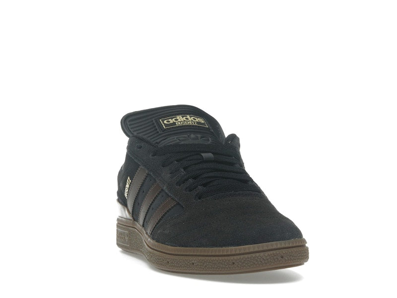 adidas Busenitz Pro Core Black Brown Gold Metallic