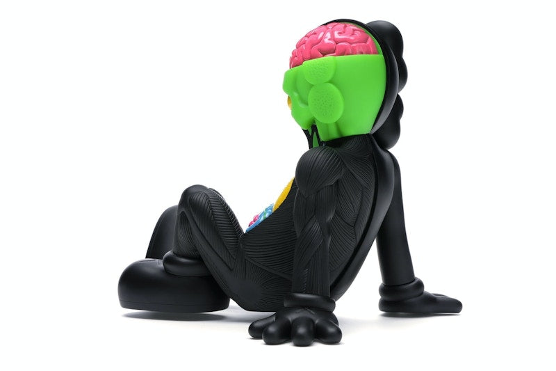 KAWS Resting Place Vinyl Figure Black