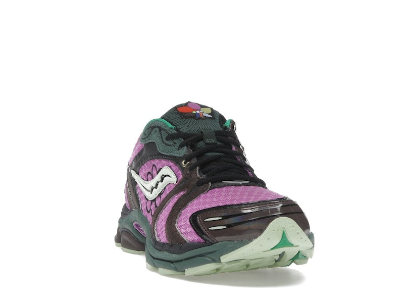 Saucony ProGrid Triumph 4 Jae Tips Flowers Grow Uptown Perilla