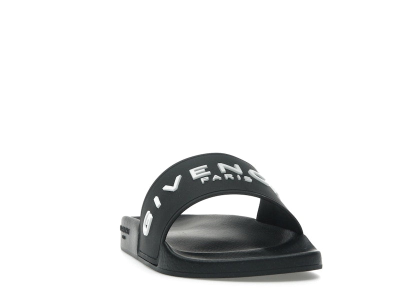 Givenchy Paris Slide Sandals Black