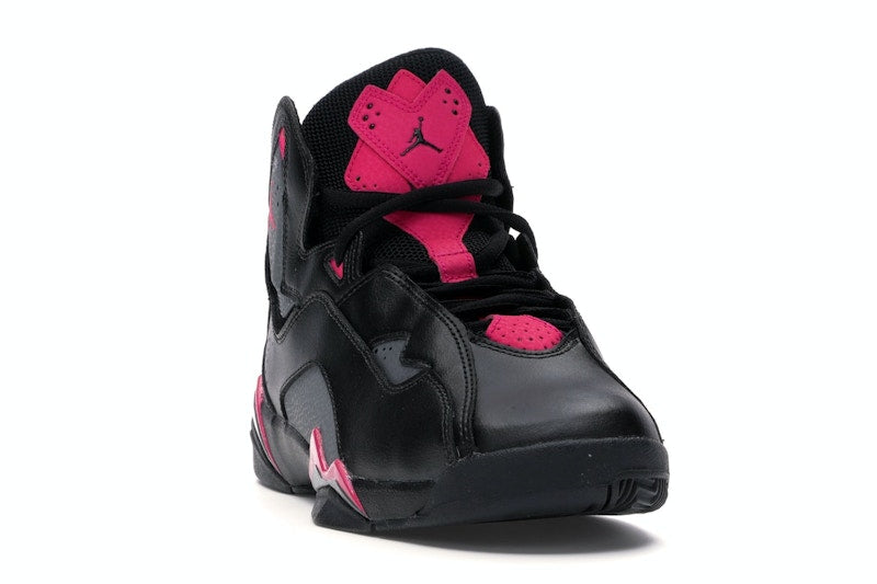 Jordan True Flight Black Dark Grey Deadly Pink (GS)