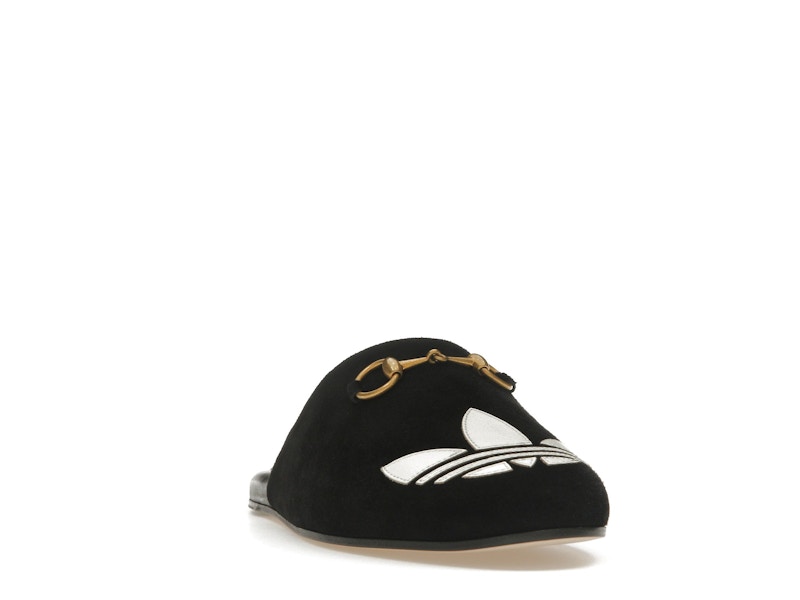 Gucci x Adidas Trefoil Slipper Black (Women's)
