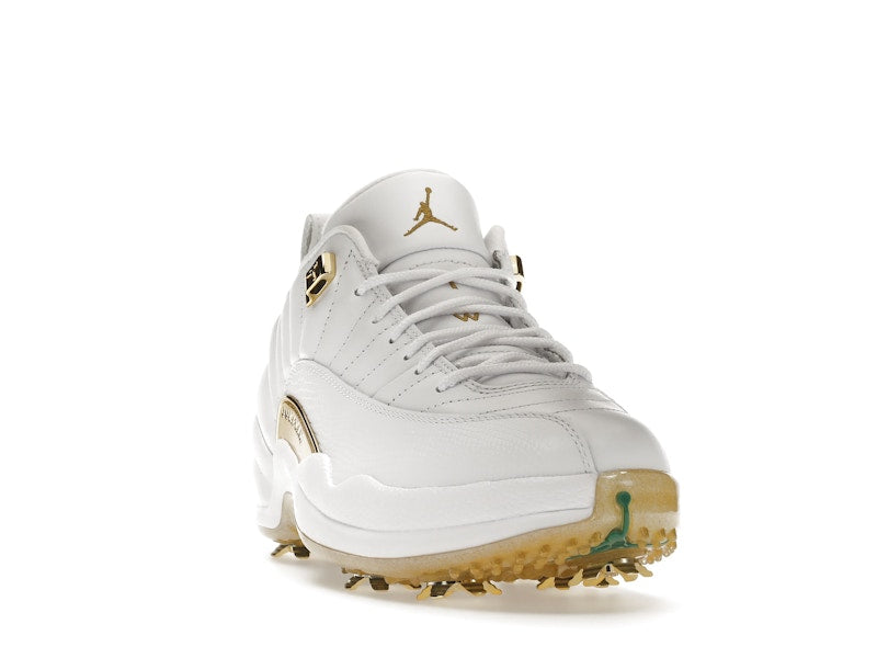 Jordan 12 Golf Metallic Gold