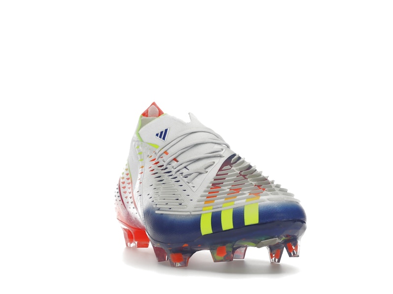 adidas Predator Edge.1 FG White Solar Yellow Power Blue