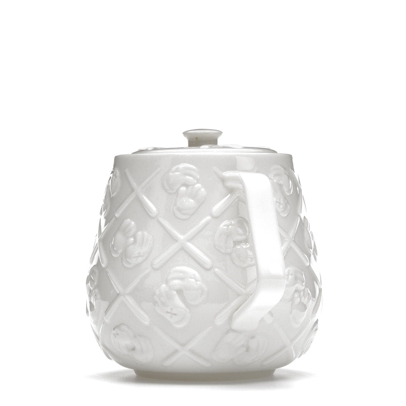 KAWS Ceramic Teapot White
