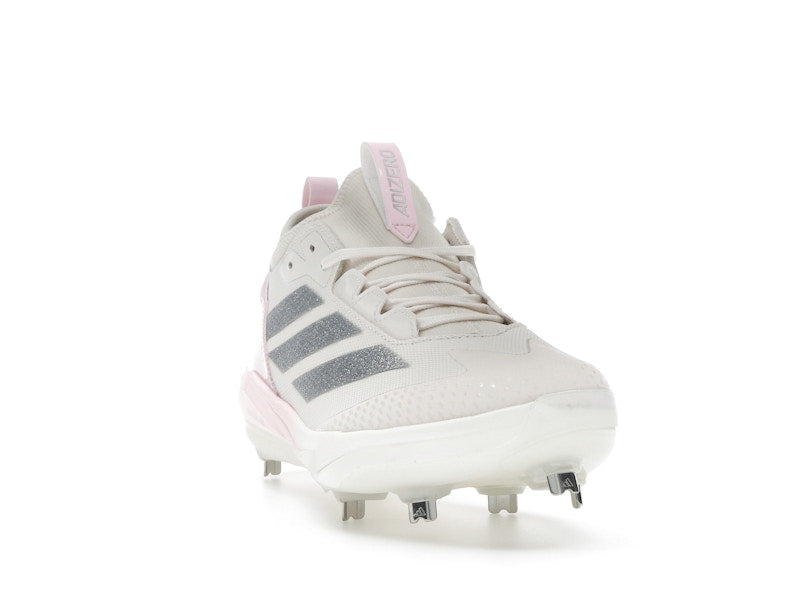 adidas Adizero Instinct+ 2.0 Chalk White Silver Metallic Clear Pink (Women's)