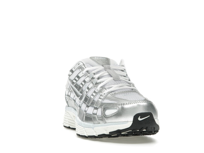 Nike P-6000 White Blue Tint Sail Metallic Silver (Women's)