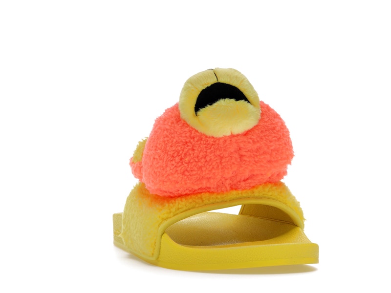 adidas JS Adilette Jeremy Scott Teddy Yellow
