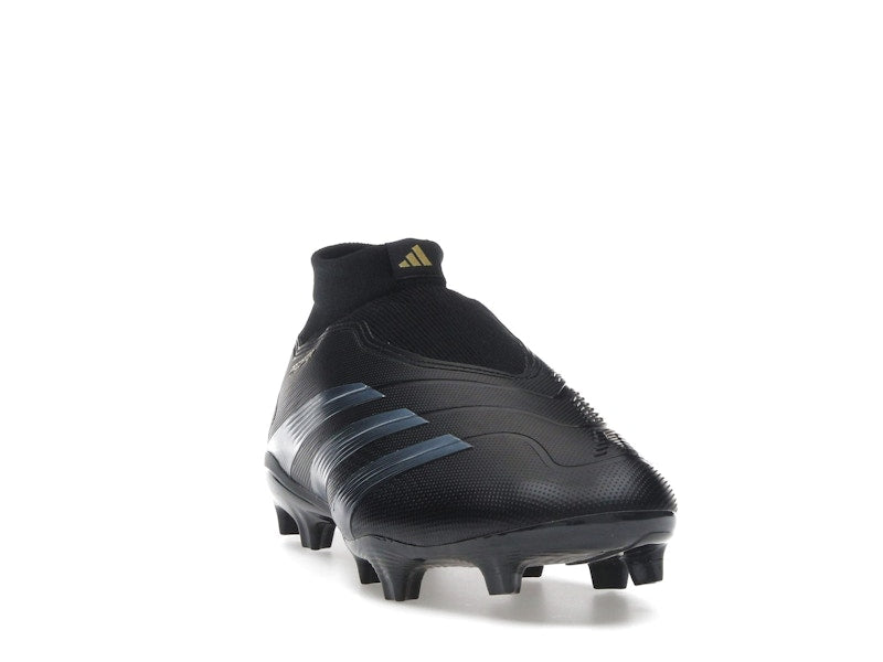 adidas Predator League Laceless FG Core Black Carbon Gold Metallic