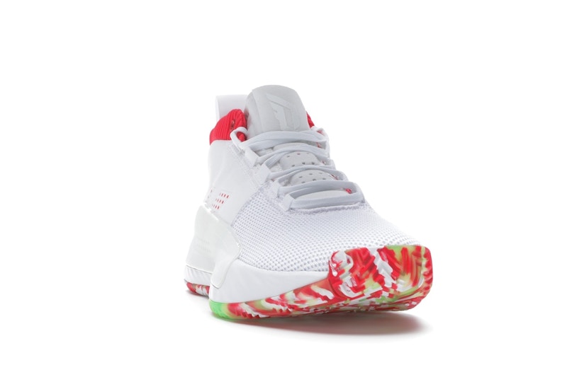 adidas Dame 5 White Multi