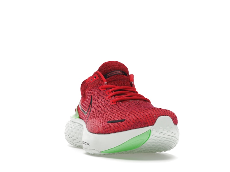 Nike ZoomX Invincible Run Flyknit 2 Siren Red Green Strike