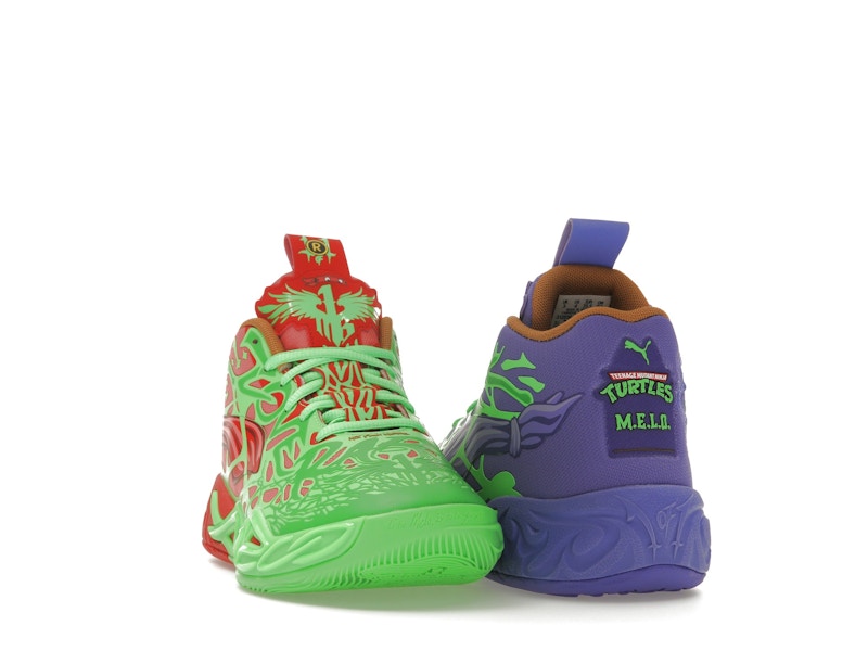 Puma LaMelo Ball MB.04 Teenage Mutant Ninja Turtles Raphael and Donatello (GS)