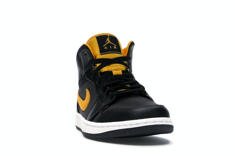 Jordan 1 Mid Black University Gold
