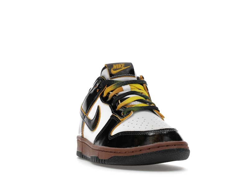 Nike Dunk Low SE Panda-Monium White Black Fauna Brown (GS)