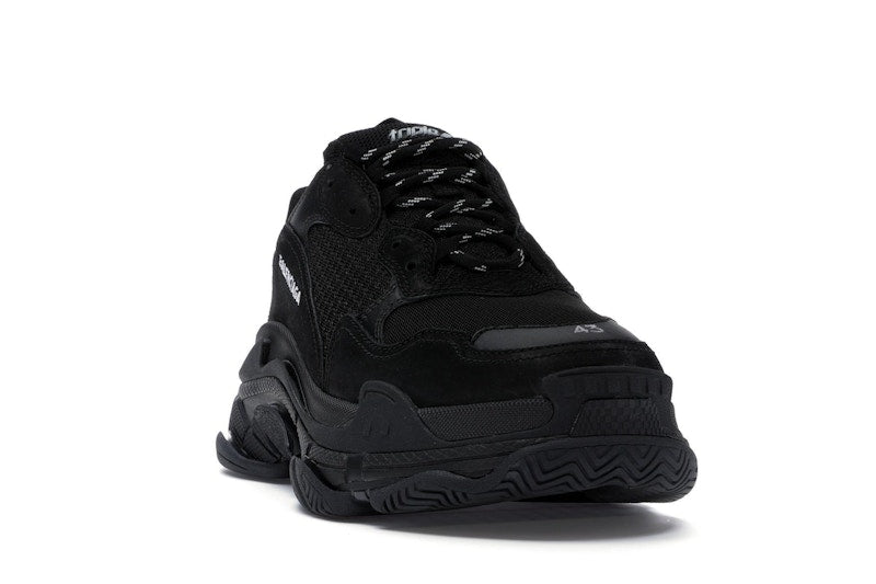 Balenciaga Triple S Triple Black (2018 Reissue) (Nondistressed)
