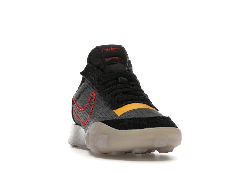 Nike Waffle Racer 2X Black Solar Flare University Red (Women's)