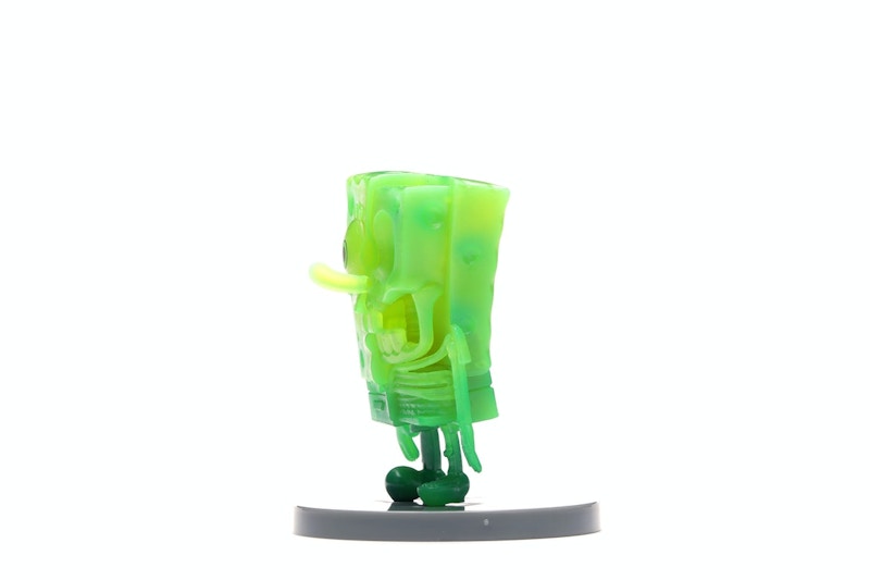 Jason Freeny x Nickelodeon Spongebob Hidden Dissectibles Spongebob Chase Figure Green