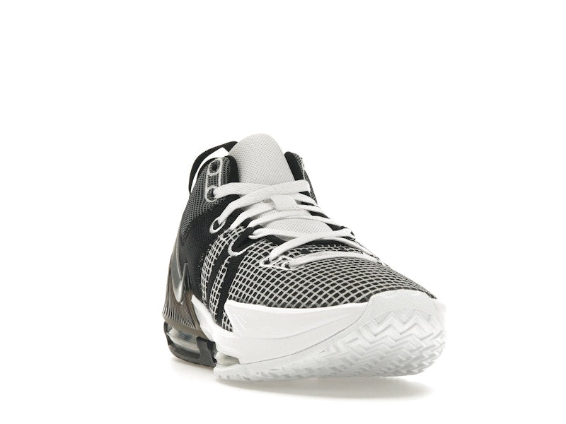 Nike LeBron Witness 7 White Black Metallic Silver