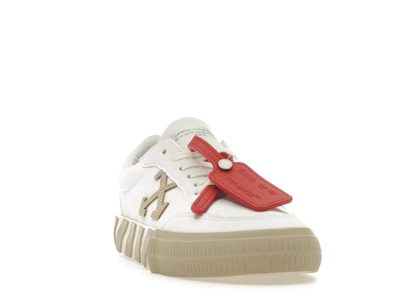 OFF-WHITE Vulc Low White Beige Orange (Women's)