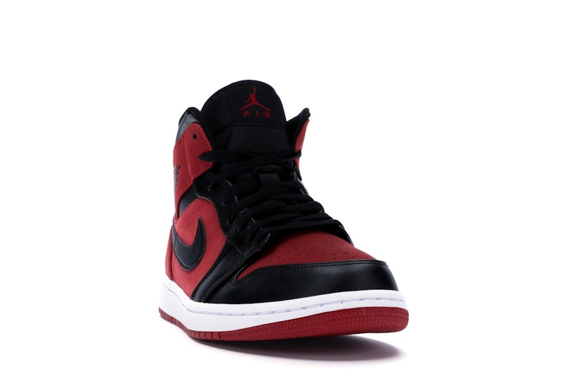 Jordan 1 Mid Gym Red Black