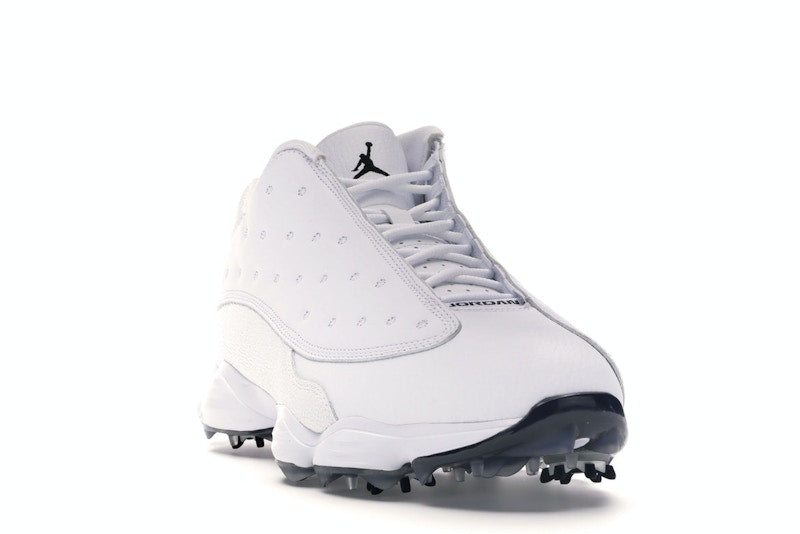 Jordan 13 Retro Golf Cleat White Black