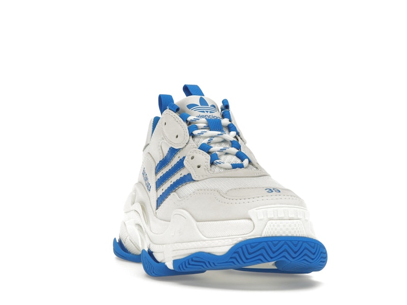 Balenciaga x adidas Triple S White Blue (Women's)