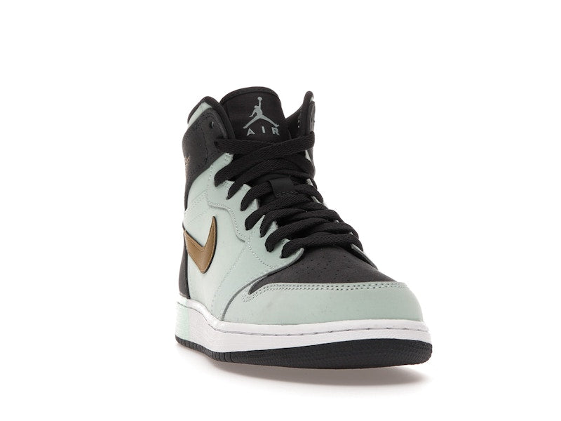 Jordan 1 Retro High Mint Foam Anthracite Metallic Gold (GS)