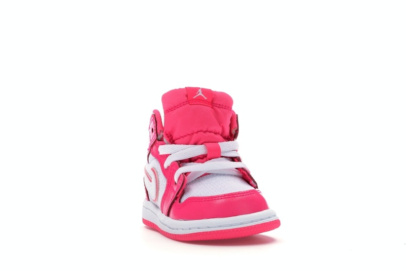 Jordan 1 Mid Hyper Pink White (TD)