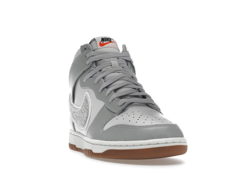 Nike Dunk High University Chenille Swoosh Light Smoke Grey
