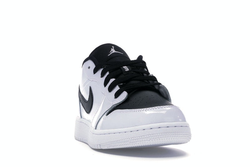 Jordan 1 Low White Black Patent (GS)