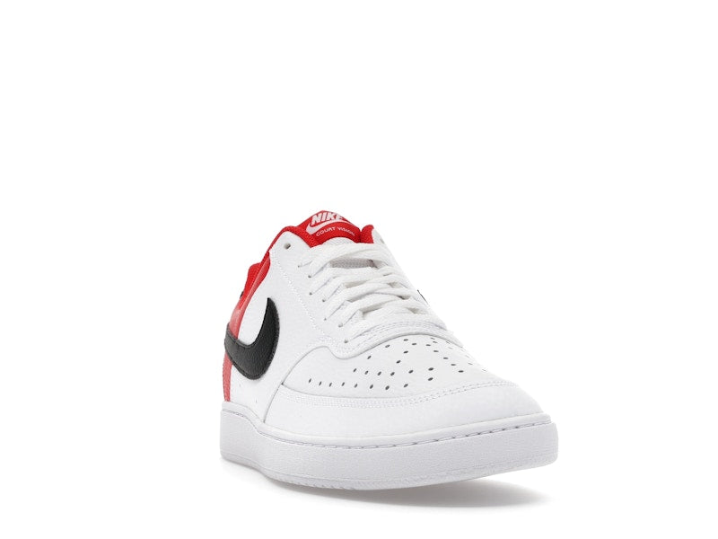 Nike Court Vision Low White Black University Red