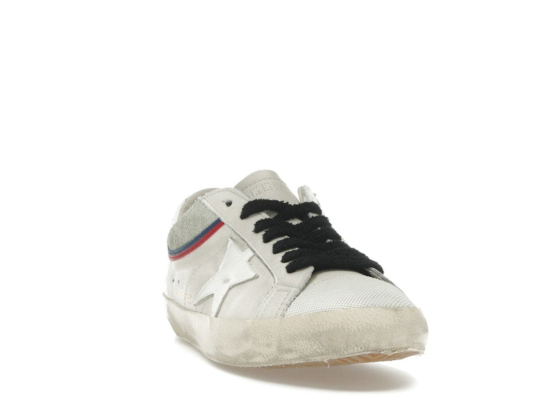 Golden Goose Super Star White Grey Red Blue