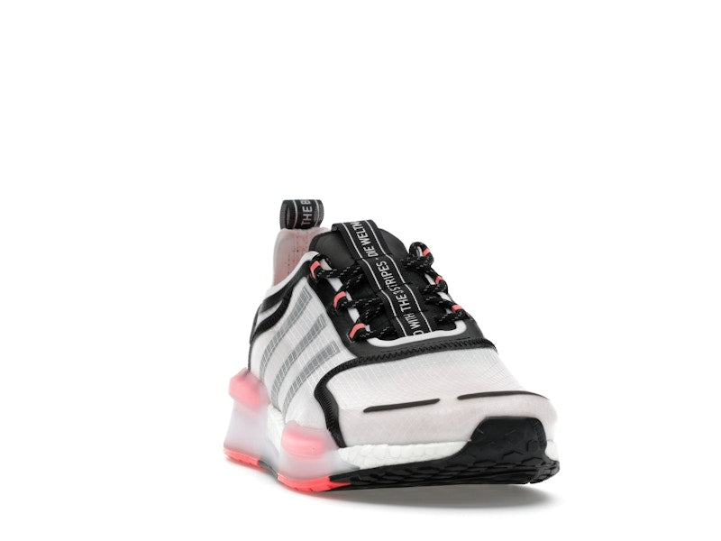 adidas NMD R1 V3 White Matte Silver Crimson