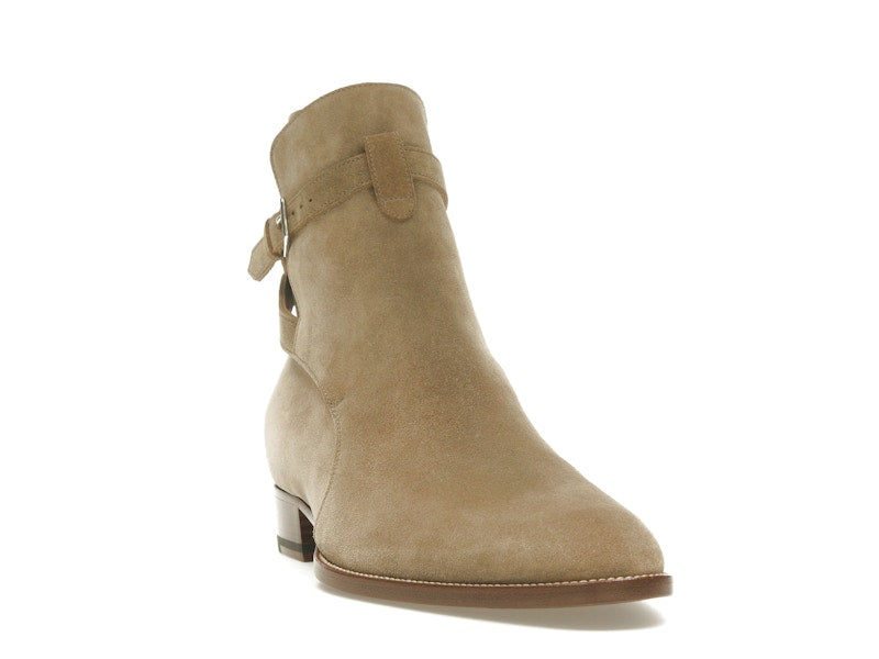 Saint Laurent Wyatt Jodhpur Boot Tobacco Suede