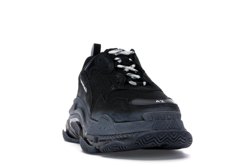 Balenciaga Triple S Clear Sole Black
