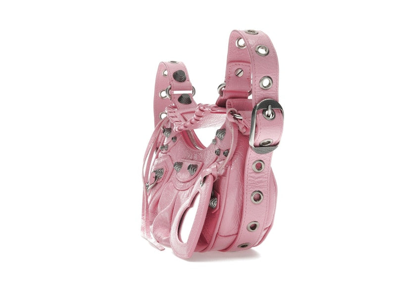 Balenciaga Le Cagole Shoulder Bag XS Pink