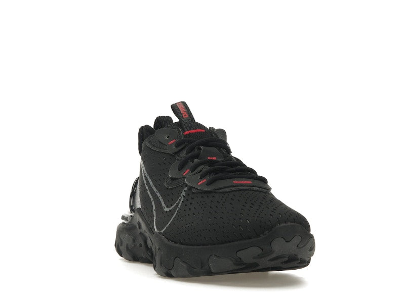 Nike React Vision Black Grey Swoosh