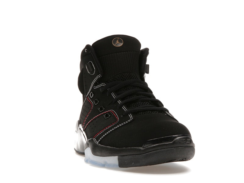Jordan 6-17-23 Black White Red Contrast Stitching