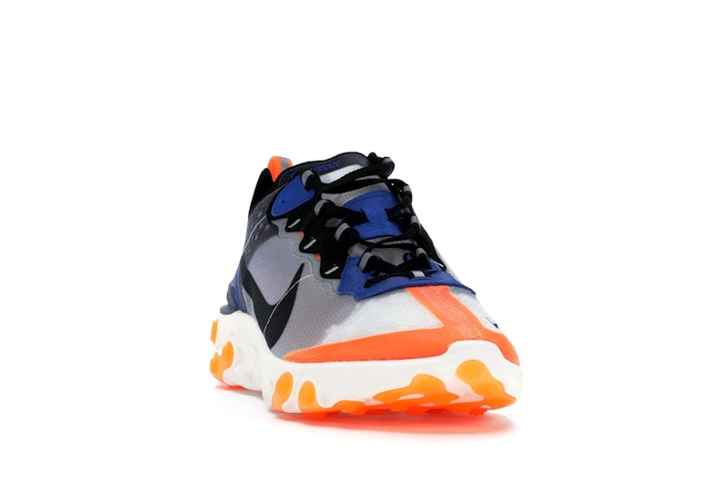 Nike React Element 87 Thunder Blue/Total Orange