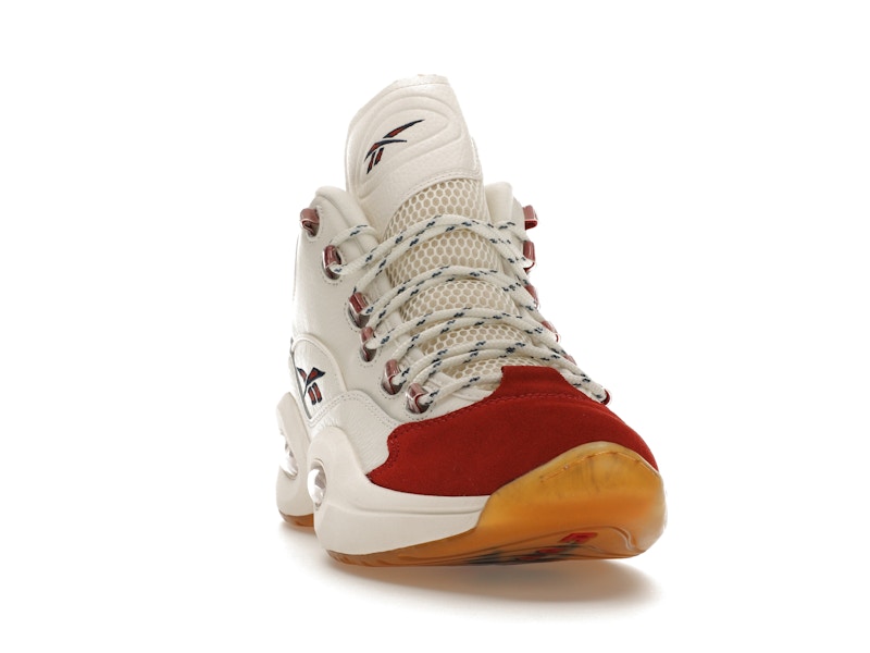 Reebok Question Mid Vintage Red Toe