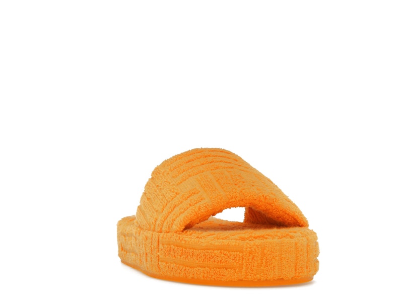 Bottega Veneta Resort Sponge Slide Tangerine