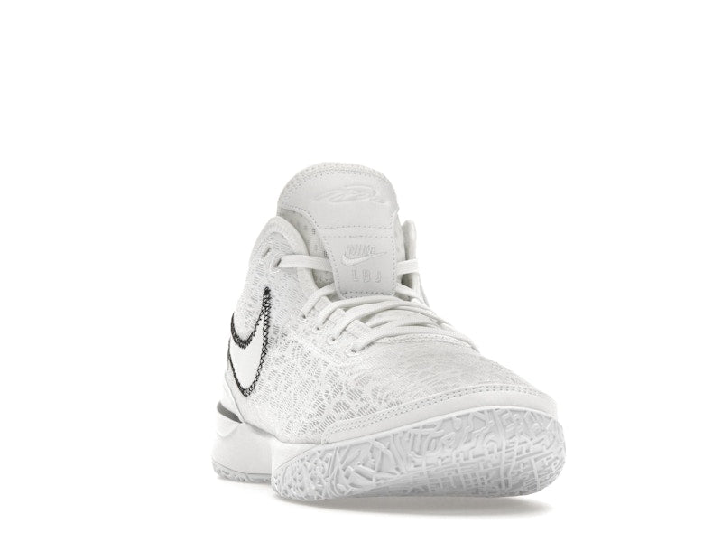 Nike Zoom LeBron NXXT Gen White Metallic Silver