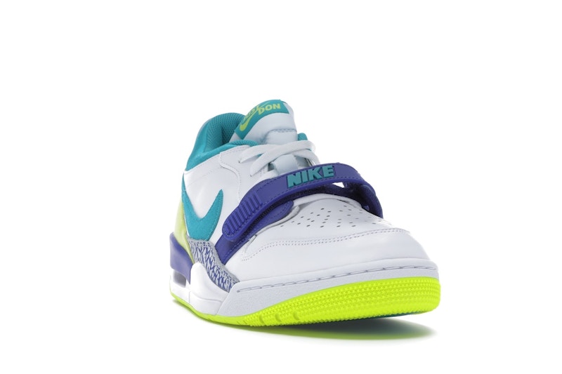Jordan Legacy 312 Low Ultramarine Neon Yellow Aquamarine