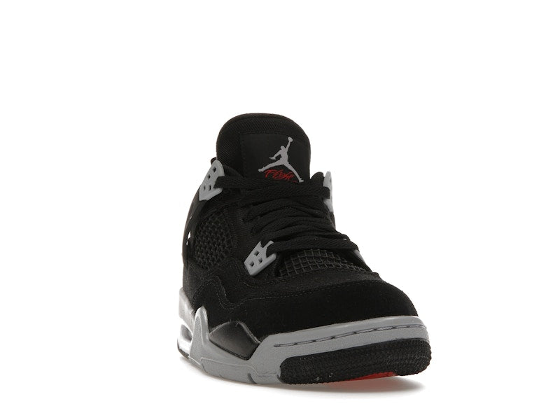 Jordan 4 Retro Black Canvas (GS)