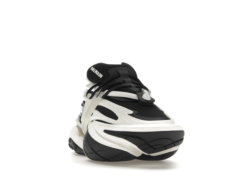 Balmain Unicorn Low-Top Black White