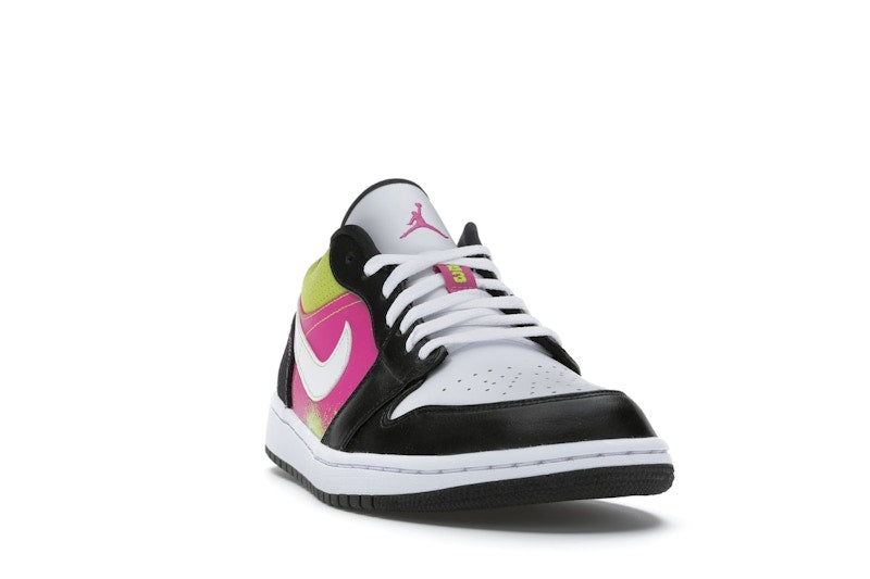 Jordan 1 Low Black Active Fuchsia Cyber