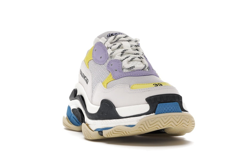 Balenciaga Triple S Purple Yellow Blue (Women's)
