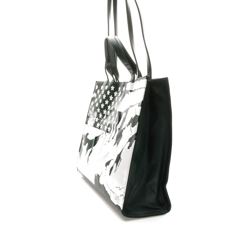 Telfar Flag Bag Medium Green/White